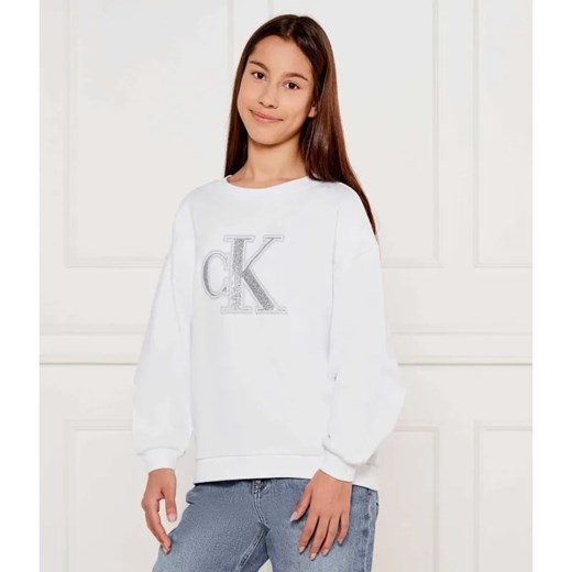 Calvin Klein Jeans Bluza | Loose fit ze sklepu Gomez Fashion Store w kategorii Bluzy dziewczęce - zdjęcie 184297828