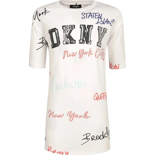 DKNY Kids Sukienka + halka ze sklepu Gomez Fashion Store w kategorii Sukienki dziewczęce - zdjęcie 184297887