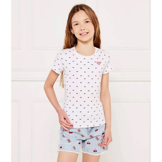 Guess T-shirt | Slim Fit ze sklepu Gomez Fashion Store w kategorii Bluzki dziewczęce - zdjęcie 184297917