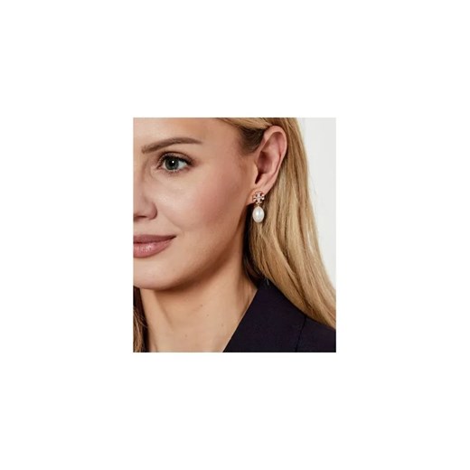 TORY BURCH Kolczyki Kira Pave ze sklepu Gomez Fashion Store w kategorii Kolczyki - zdjęcie 184298166