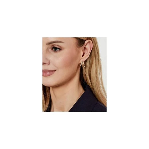 TORY BURCH Kolczyki Kira Multi Hoop ze sklepu Gomez Fashion Store w kategorii Kolczyki - zdjęcie 184298169