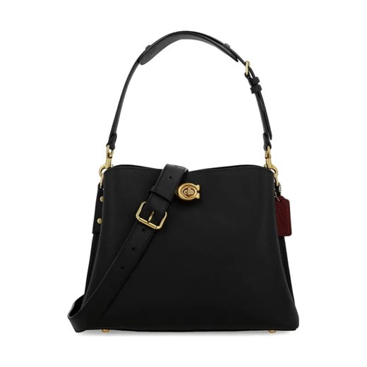 Coach Skórzana torebka na ramię WILLOW ze sklepu Gomez Fashion Store w kategorii Listonoszki - zdjęcie 184298356