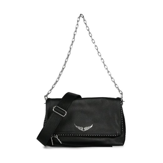 Zadig&Voltaire Skórzana torebka na ramię ROCKY ze sklepu Gomez Fashion Store w kategorii Listonoszki - zdjęcie 184298385