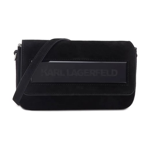 Karl Lagerfeld Skórzana listonoszka icon k sm flap Karl Lagerfeld OS wyprzedaż Gomez Fashion Store
