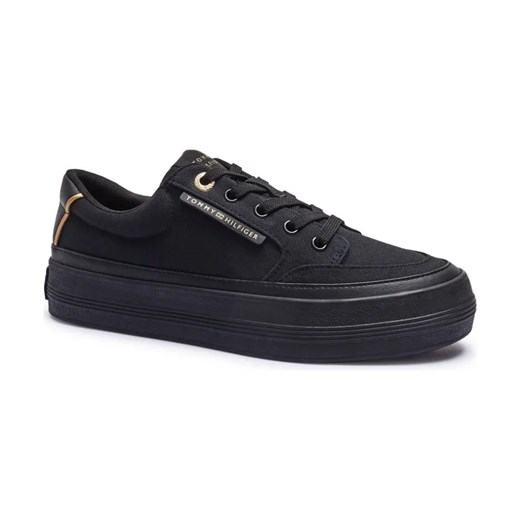 Tommy Hilfiger Sneakersy | z dodatkiem skóry ze sklepu Gomez Fashion Store w kategorii Buty sportowe damskie - zdjęcie 184298649