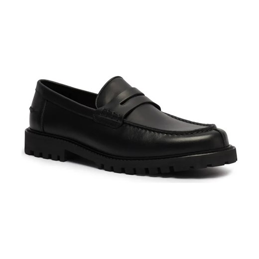 BOSS BLACK Skórzane mokasyny Richayl Mocc ze sklepu Gomez Fashion Store w kategorii Mokasyny męskie - zdjęcie 184298778