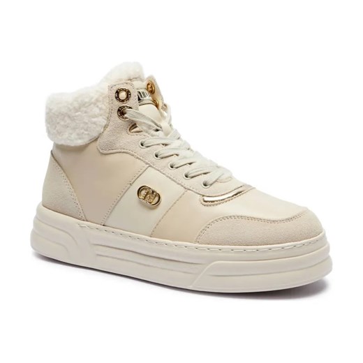 Liu Jo Skórzane sneakersy CLEO 22 Liu Jo 36 promocyjna cena Gomez Fashion Store