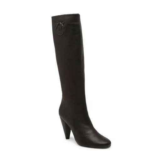 Pinko Skórzane kozaki na słupku CAPPERI ze sklepu Gomez Fashion Store w kategorii Kozaki damskie - zdjęcie 184298916