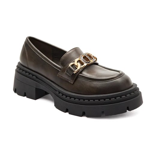 TWINSET Loafersy | z dodatkiem skóry ze sklepu Gomez Fashion Store w kategorii Półbuty damskie - zdjęcie 184298947