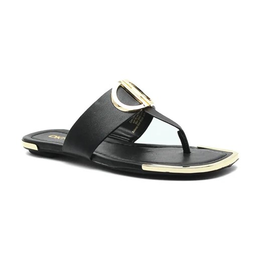 DKNY Skórzane japonki HALCOTT ze sklepu Gomez Fashion Store w kategorii Klapki damskie - zdjęcie 184298948