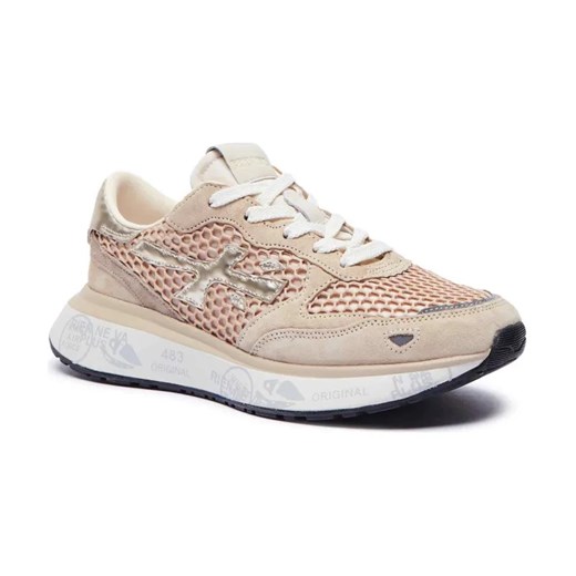 Premiata Sneakersy LAURYN | z dodatkiem skóry ze sklepu Gomez Fashion Store w kategorii Buty sportowe damskie - zdjęcie 184298978