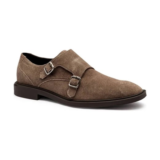 HUGO Skórzane monki Gryff ze sklepu Gomez Fashion Store w kategorii Półbuty męskie - zdjęcie 184299018