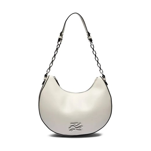 Karl Lagerfeld Skórzane hobo K/AUTOGRAPH ze sklepu Gomez Fashion Store w kategorii Torebki hobo - zdjęcie 184299128