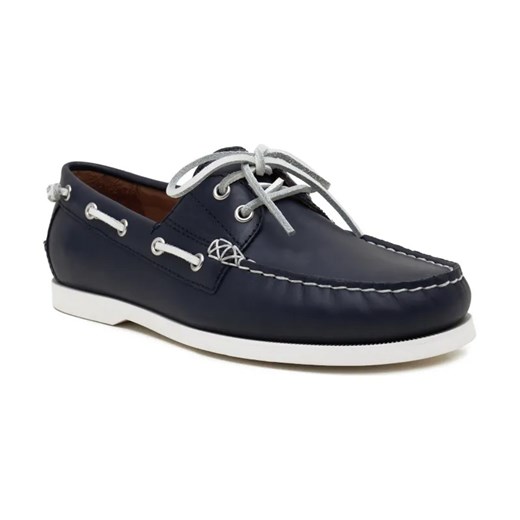 POLO RALPH LAUREN Skórzane mokasyny MERTON BOAT ze sklepu Gomez Fashion Store w kategorii Mokasyny męskie - zdjęcie 184299235