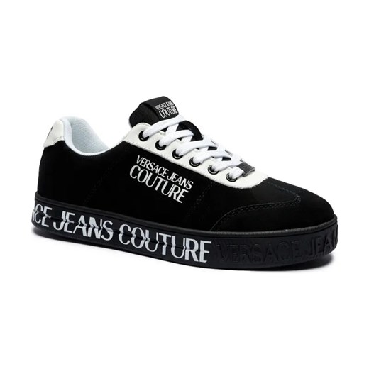Versace Jeans Couture Skórzane sneakersy Court 88 ze sklepu Gomez Fashion Store w kategorii Buty sportowe męskie - zdjęcie 184299237
