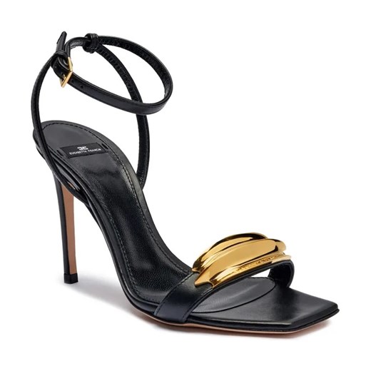 Elisabetta Franchi Skórzane sandały na szpilce ze sklepu Gomez Fashion Store w kategorii Sandały damskie - zdjęcie 184299255