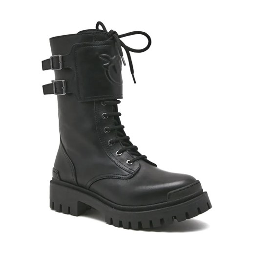 Pinko Skórzane botki CUMINO ze sklepu Gomez Fashion Store w kategorii Workery damskie - zdjęcie 184299297