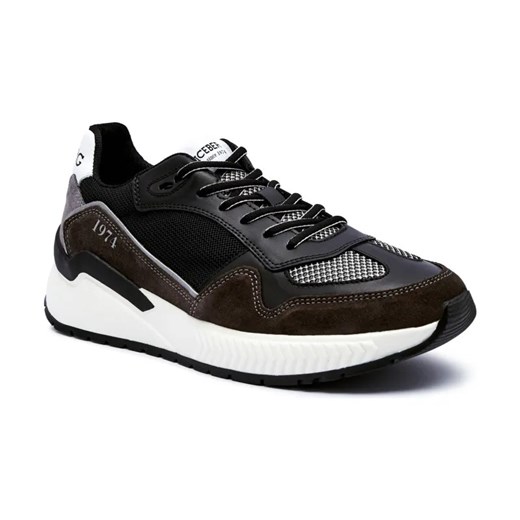 Iceberg Skórzane sneakersy COMB.ECLIPSE ze sklepu Gomez Fashion Store w kategorii Buty sportowe męskie - zdjęcie 184299336