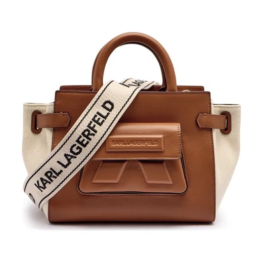 Karl Lagerfeld Skórzany kuferek IKON/K Karl Lagerfeld One Size Gomez Fashion Store okazyjna cena