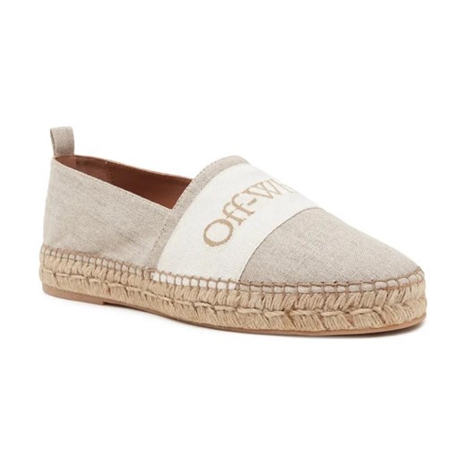 OFF-WHITE Espadryle | z dodatkiem skóry ze sklepu Gomez Fashion Store w kategorii Espadryle męskie - zdjęcie 184299388