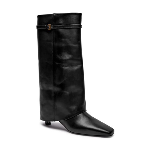 Alohas Skórzane kozaki na szpilce Evita ze sklepu Gomez Fashion Store w kategorii Kozaki damskie - zdjęcie 184299525