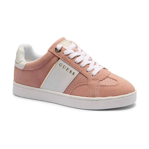 Guess Skórzane sneakersy LADY SOLITE ze sklepu Gomez Fashion Store w kategorii Buty sportowe damskie - zdjęcie 184299535