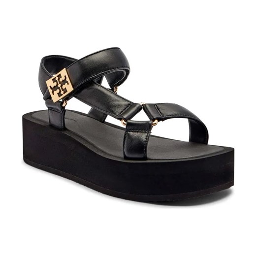 TORY BURCH Skórzane sandały MELLOW ze sklepu Gomez Fashion Store w kategorii Sandały damskie - zdjęcie 184299567