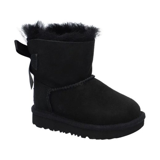 UGG Skórzane śniegowce T MINI BAILEY BOW II ze sklepu Gomez Fashion Store w kategorii Buty zimowe dziecięce - zdjęcie 184299585