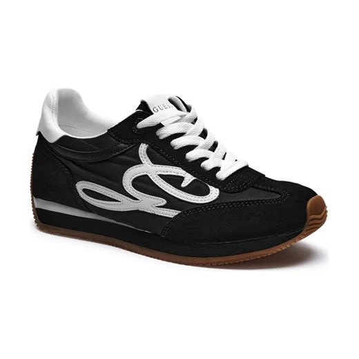Guess Sneakersy SKROLL | z dodatkiem skóry ze sklepu Gomez Fashion Store w kategorii Buty sportowe damskie - zdjęcie 184299689