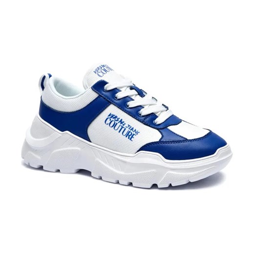 Versace Jeans Couture Sneakersy | z dodatkiem skóry ze sklepu Gomez Fashion Store w kategorii Buty sportowe męskie - zdjęcie 184299695