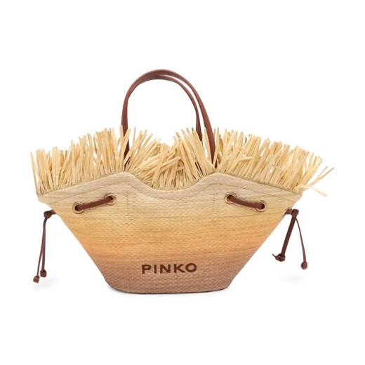 Pinko Torba plażowa PAGODA | z dodatkiem skóry ze sklepu Gomez Fashion Store w kategorii Torby letnie - zdjęcie 184299717