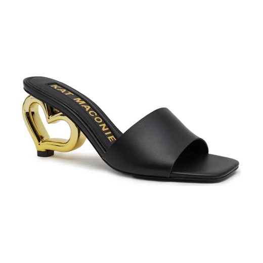 Kat Maconie Skórzane klapki ze sklepu Gomez Fashion Store w kategorii Klapki damskie - zdjęcie 184299747
