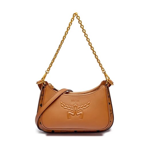 MCM Hobo AREN VI | z dodatkiem skóry ze sklepu Gomez Fashion Store w kategorii Torebki hobo - zdjęcie 184299749