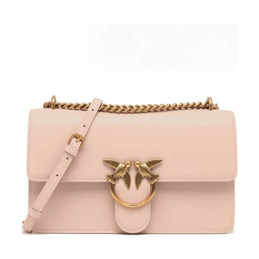 Pinko Skórzana torebka na ramię LOVE ONE CLASSIC ze sklepu Gomez Fashion Store w kategorii Listonoszki - zdjęcie 184299786