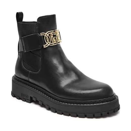 Liu Jo Skórzane sztyblety RUMI 20 ze sklepu Gomez Fashion Store w kategorii Botki - zdjęcie 184299846