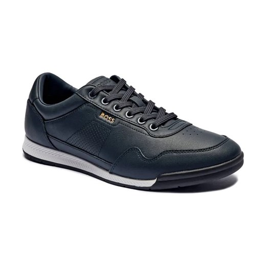 BOSS BLACK Skórzane sneakersy Titanium SL_ltpf ze sklepu Gomez Fashion Store w kategorii Buty sportowe męskie - zdjęcie 184299888