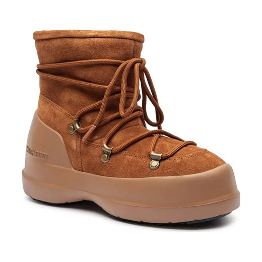 Moon Boot Skórzane śniegowce LUNA ze sklepu Gomez Fashion Store w kategorii Śniegowce damskie - zdjęcie 184299908