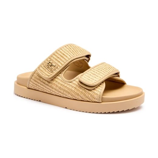 Tommy Hilfiger Klapki | z dodatkiem skóry ze sklepu Gomez Fashion Store w kategorii Klapki damskie - zdjęcie 184299918