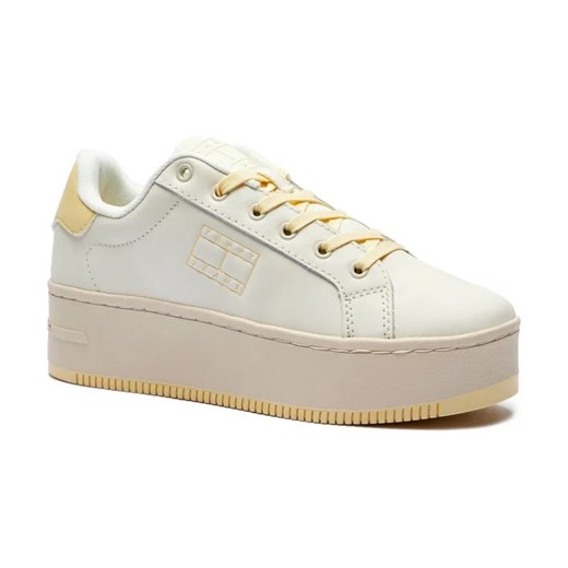 Tommy Jeans Skórzane sneakersy ze sklepu Gomez Fashion Store w kategorii Buty sportowe damskie - zdjęcie 184299936