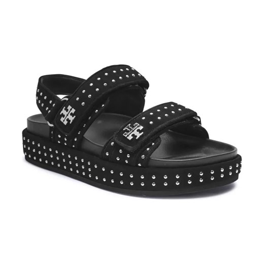 TORY BURCH Skórzane sandały KIRA ze sklepu Gomez Fashion Store w kategorii Sandały damskie - zdjęcie 184299947
