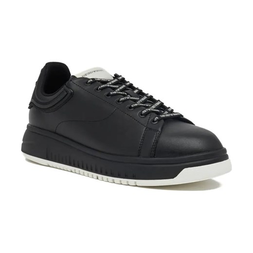Emporio Armani Skórzane sneakersy ze sklepu Gomez Fashion Store w kategorii Buty sportowe męskie - zdjęcie 184299999