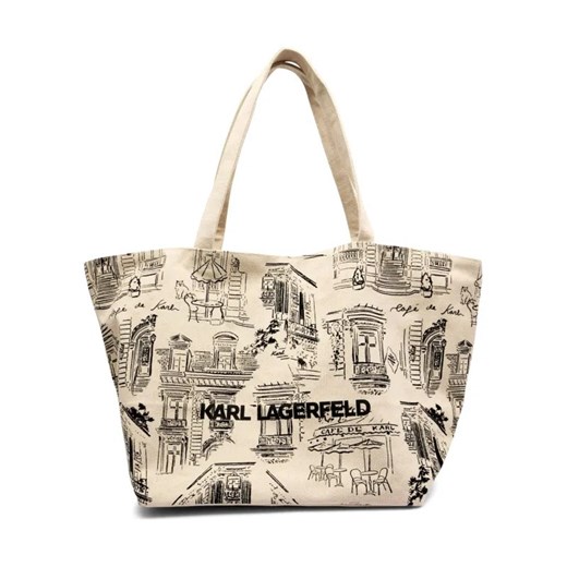 Karl Lagerfeld Shopperka KL X JORGE PARRA ze sklepu Gomez Fashion Store w kategorii Torby Shopper bag - zdjęcie 184300118