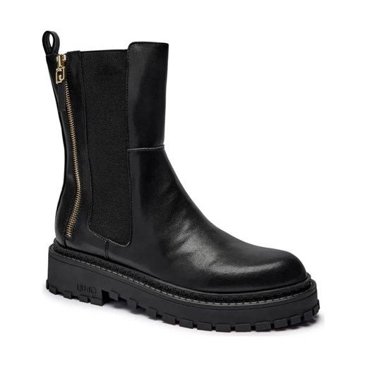 Liu Jo Skórzane botki RUMI ze sklepu Gomez Fashion Store w kategorii Botki - zdjęcie 184300265