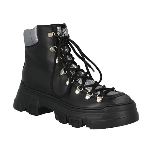 Pollini Skórzane botki ze sklepu Gomez Fashion Store w kategorii Botki - zdjęcie 184300288