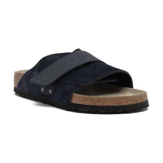 Birkenstock Skórzane klapki Kyoto ze sklepu Gomez Fashion Store w kategorii Klapki męskie - zdjęcie 184300289