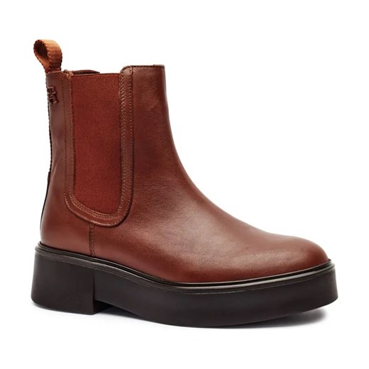 Tommy Hilfiger Skórzane sztyblety CHELSEA ze sklepu Gomez Fashion Store w kategorii Botki - zdjęcie 184300299