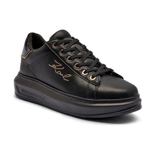 Karl Lagerfeld Skórzane sneakersy KAPRI ze sklepu Gomez Fashion Store w kategorii Buty sportowe damskie - zdjęcie 184300337