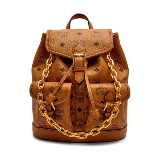 MCM Plecak/torebka AREN | z dodatkiem skóry ze sklepu Gomez Fashion Store w kategorii Plecaki - zdjęcie 184300365