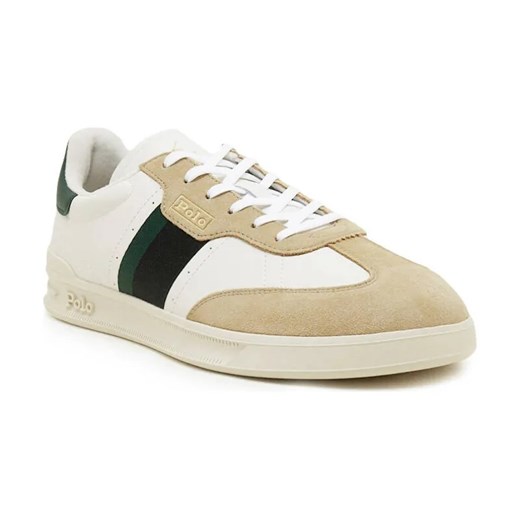 POLO RALPH LAUREN Skórzane sneakersy HTR AERA ze sklepu Gomez Fashion Store w kategorii Buty sportowe męskie - zdjęcie 184300405