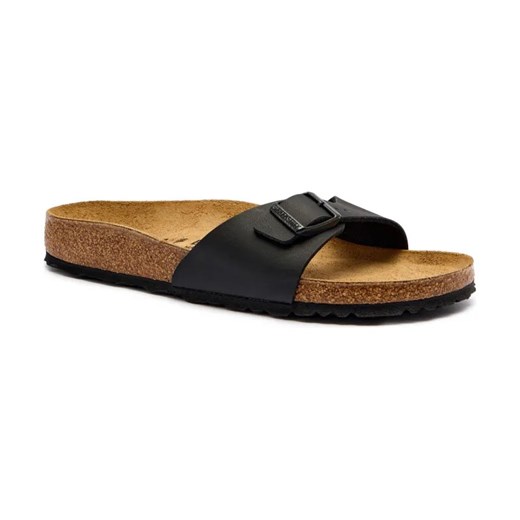 Birkenstock Klapki Madrid | z dodatkiem skóry 36 okazyjna cena Gomez Fashion Store